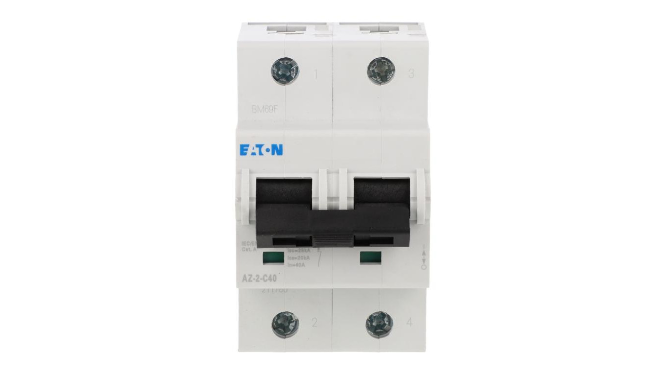 Wyłącznik nadprądowy 2P C 40A 25kA AC AZ-2-C40 211785