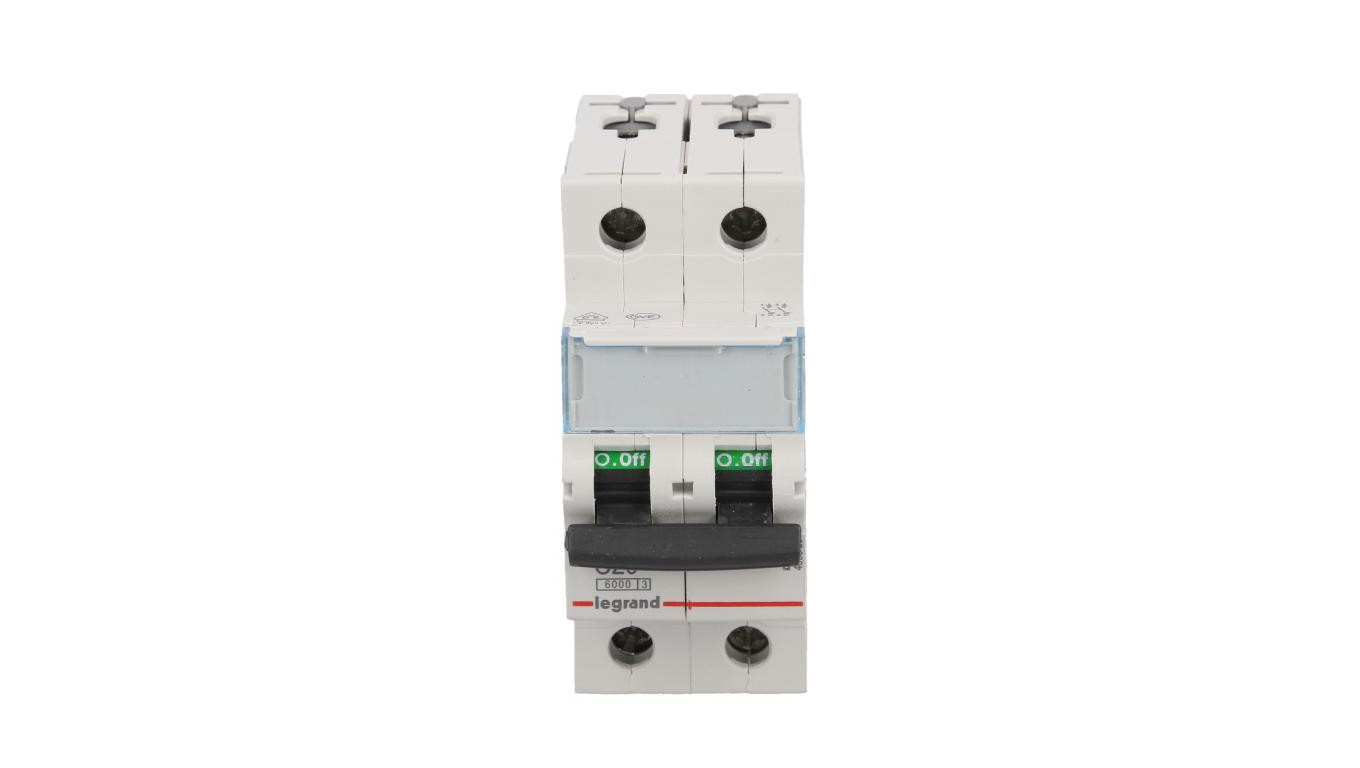 Wyłącznik nadprądowy 2P C 20A 6kA AC S302 TX3 403529