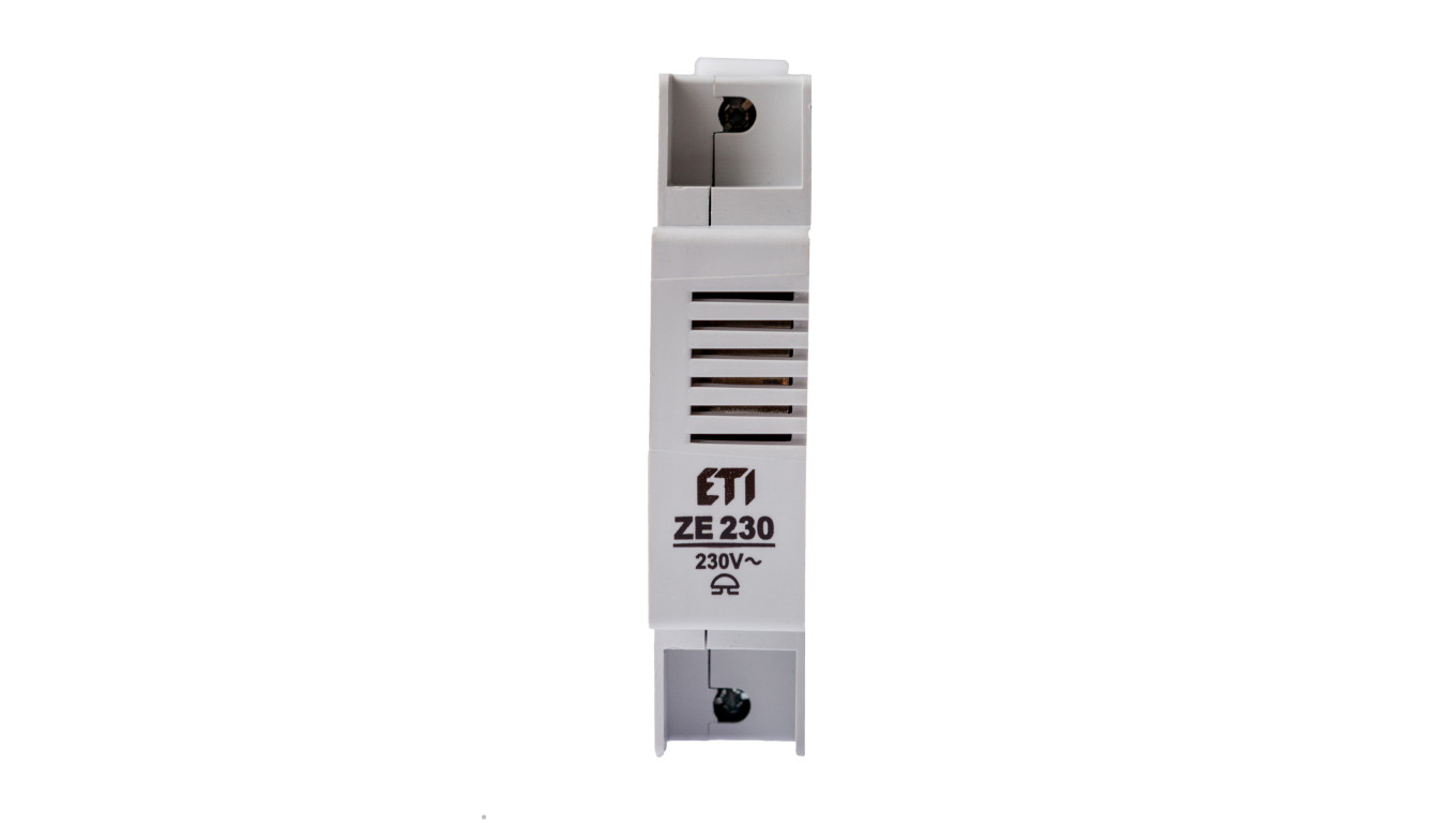 Dzwonek modułowy 230V AC 80dB na szynę TH ZE 230 002412001