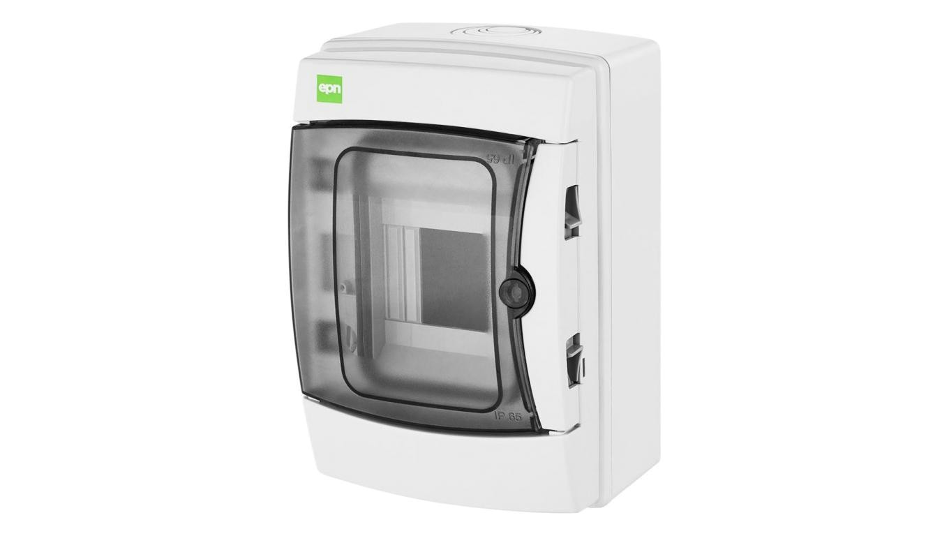 GALANT PLUS Rozdzielnica modułowa hermetyczna 1x4 natynkowa IP65 1601-01