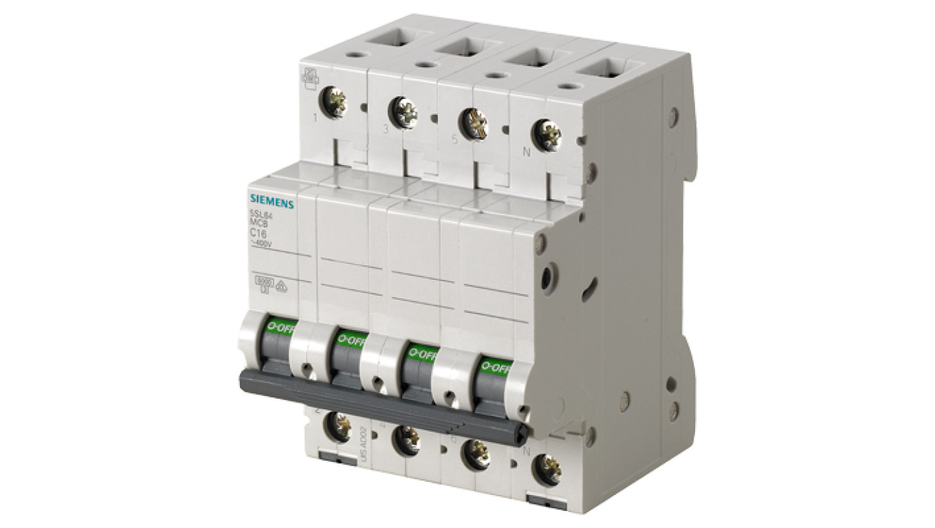 Wyłącznik nadprądowy 4P B 32A 6kA AC 5SL6432-6