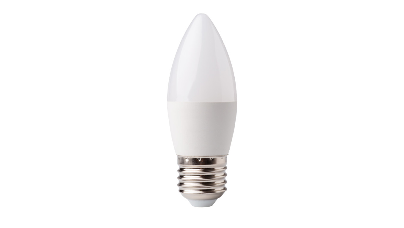 Żarówka LED świeczka E27 3W 270lm Barwa Zimna 6500K EC79282