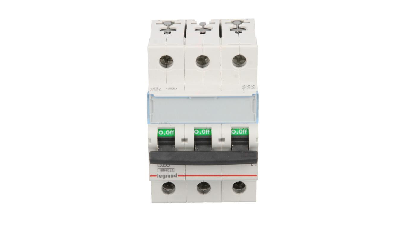 Wyłącznik nadprądowy 3P B 20A 10kA AC S313 TX3 404127