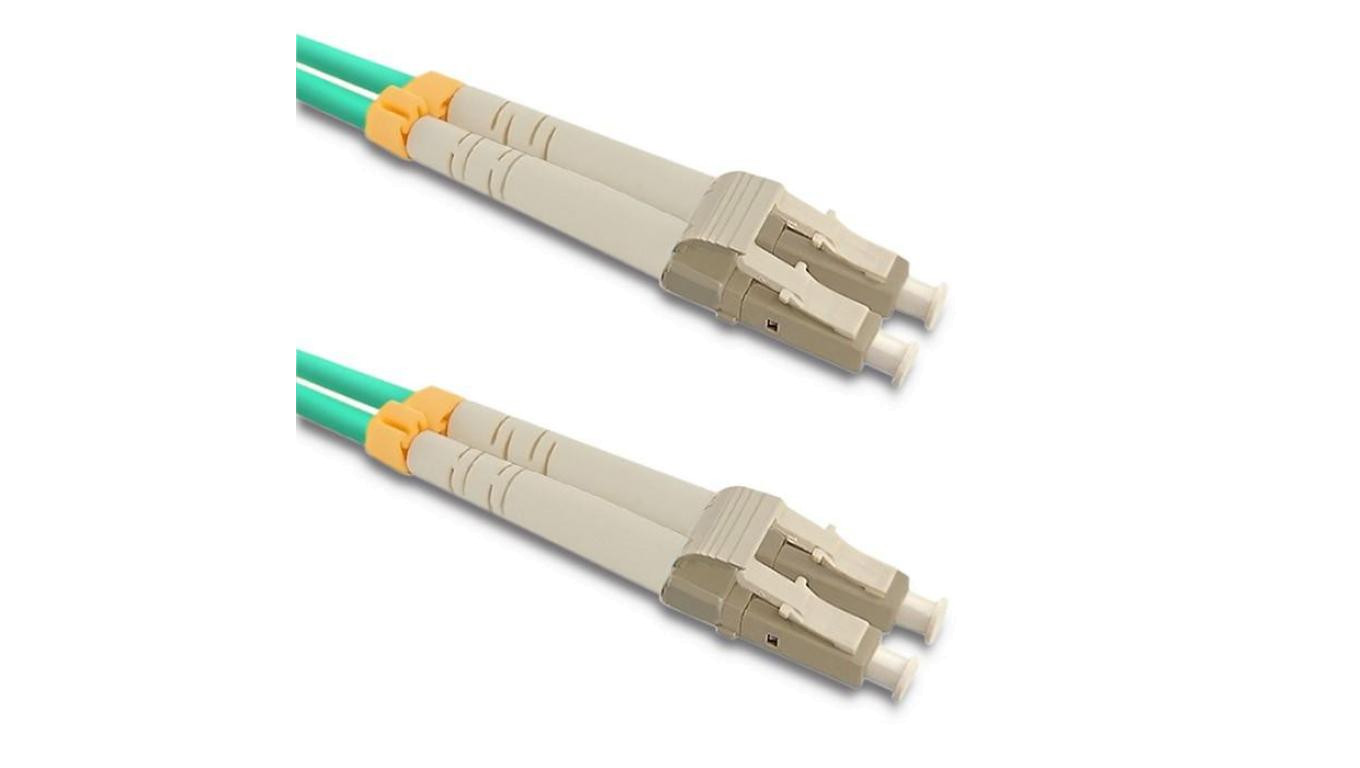 Qoltec Patchcord światłowodowy LC/UPC - LC/UPC Multimode 50/125 OM3 Duplex 10m