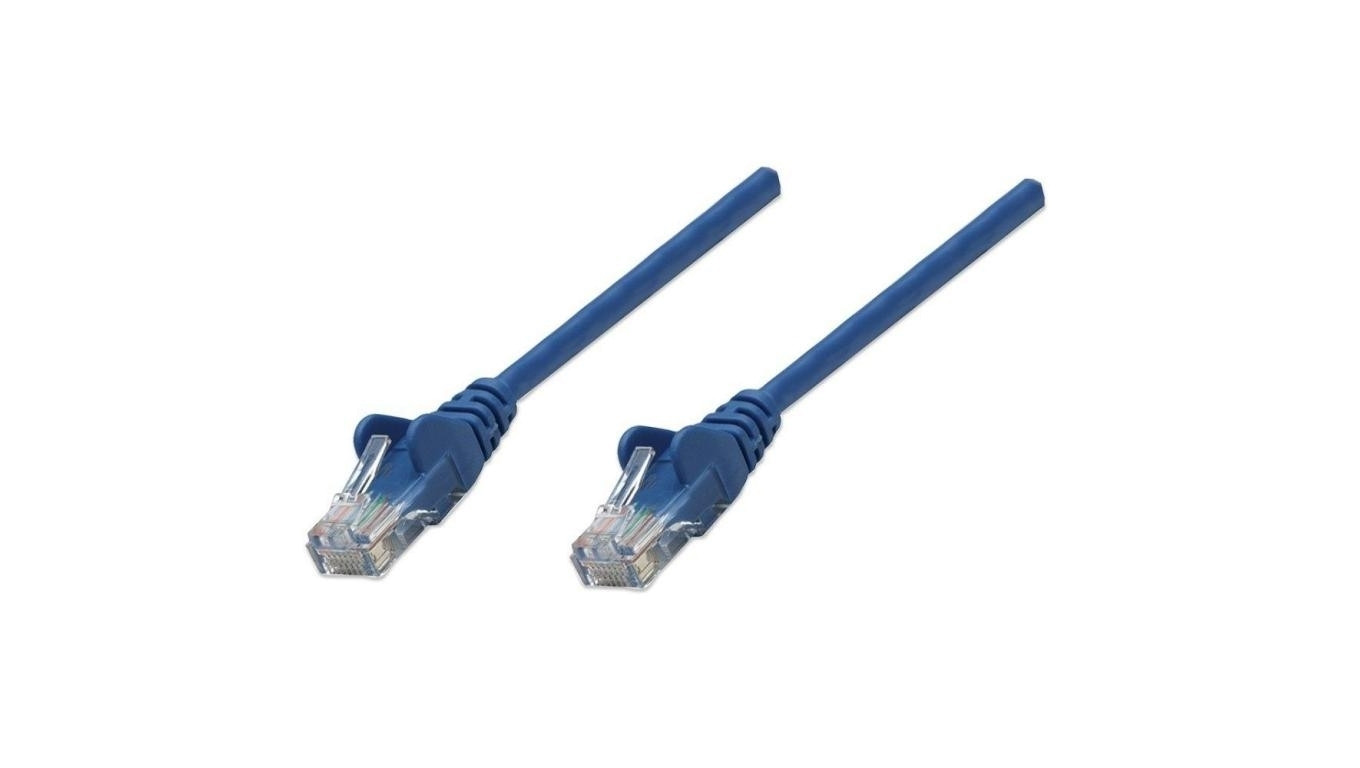 Patch Cord Cat5E UTP 2,0M Niebieski 100 Miedź 318983