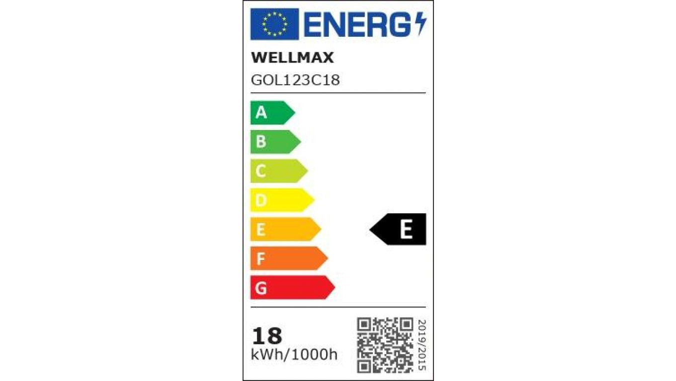 Żarówka LED E27 18W 122lm/W 2200lm Ciepła 3000K SAMSUNG / GOL123C18