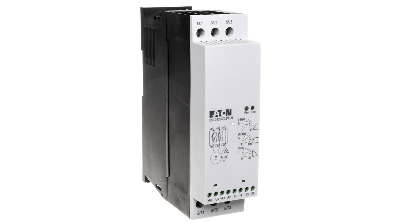 Softstart 3-fazowy 400VAC 32A 15kW/400V Uc=24V AC/DC DS7-340SX032N0-N 134914