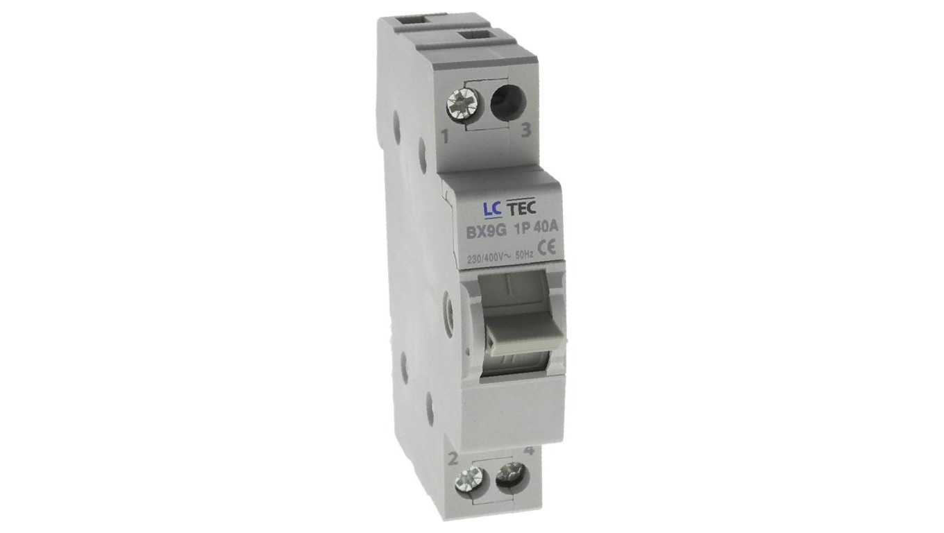Przełącznik modułowy sieć-agregat agregat-sieć 1-0-2 I-0-II 1P 40A 230/400V BX9G