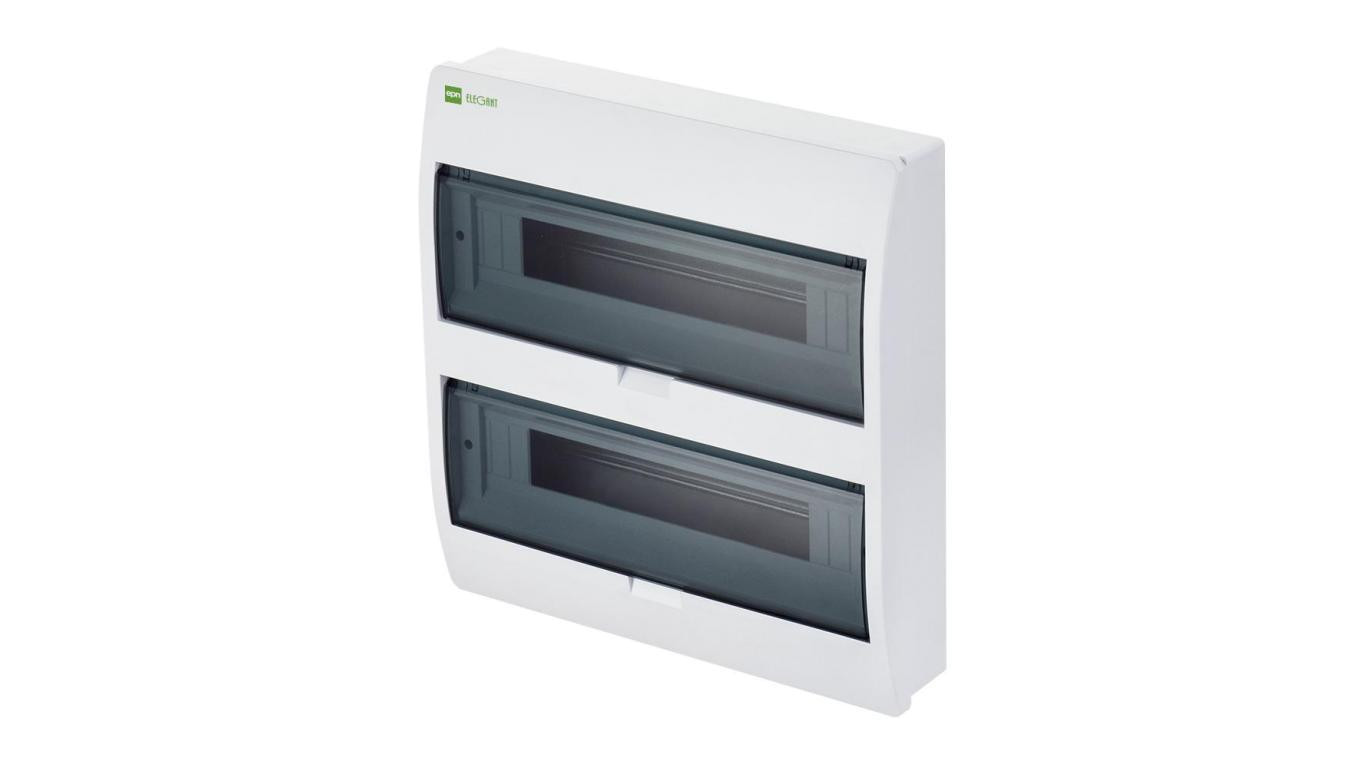 Rozdzielnica modułowa Elegant 2x18 natynkowa IP40 2/36 N+PE 2407-01