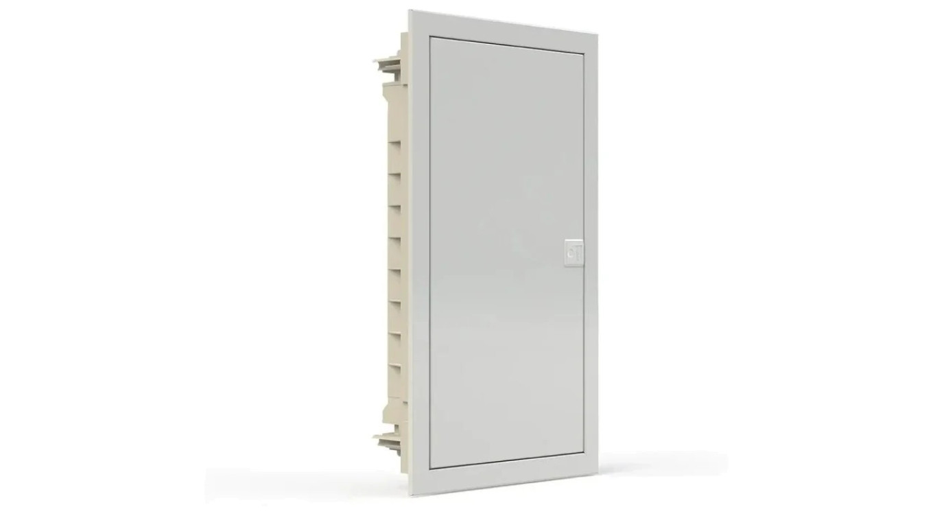 PLASTIKOWA OBUDOWA INSTALACYJNA Z DRZWIAMI METALOWYMI, PODTYNK., IP40, 3 RZĘDY, 36 MODUŁÓW Noark PMF 36 107103