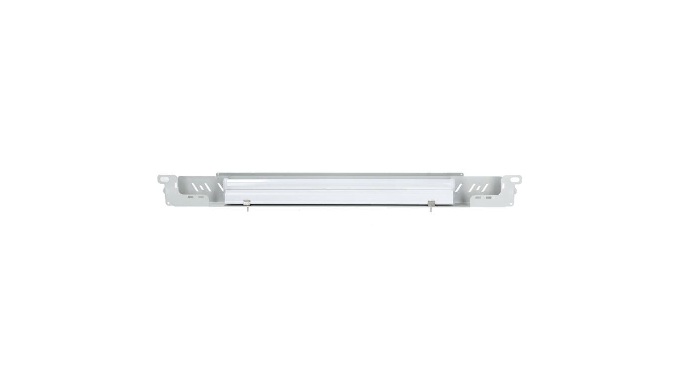 Panel LED 5W 405lm do szafy RACK 19 1U szary