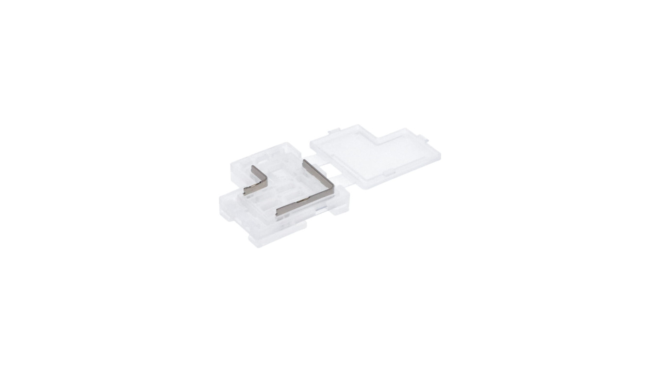 Złączka do taśmy led SMD/COB mono 10mm Multi taśma-taśma T
