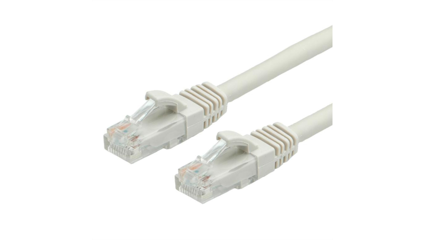 VALUE Kabel krosowy Kat.6A (klasa EA) UTP, szary, 2 m