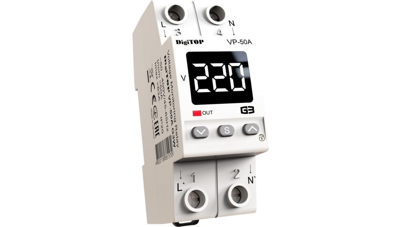 Przekaźnik napięciowy DigiTOP VP-50A G3W