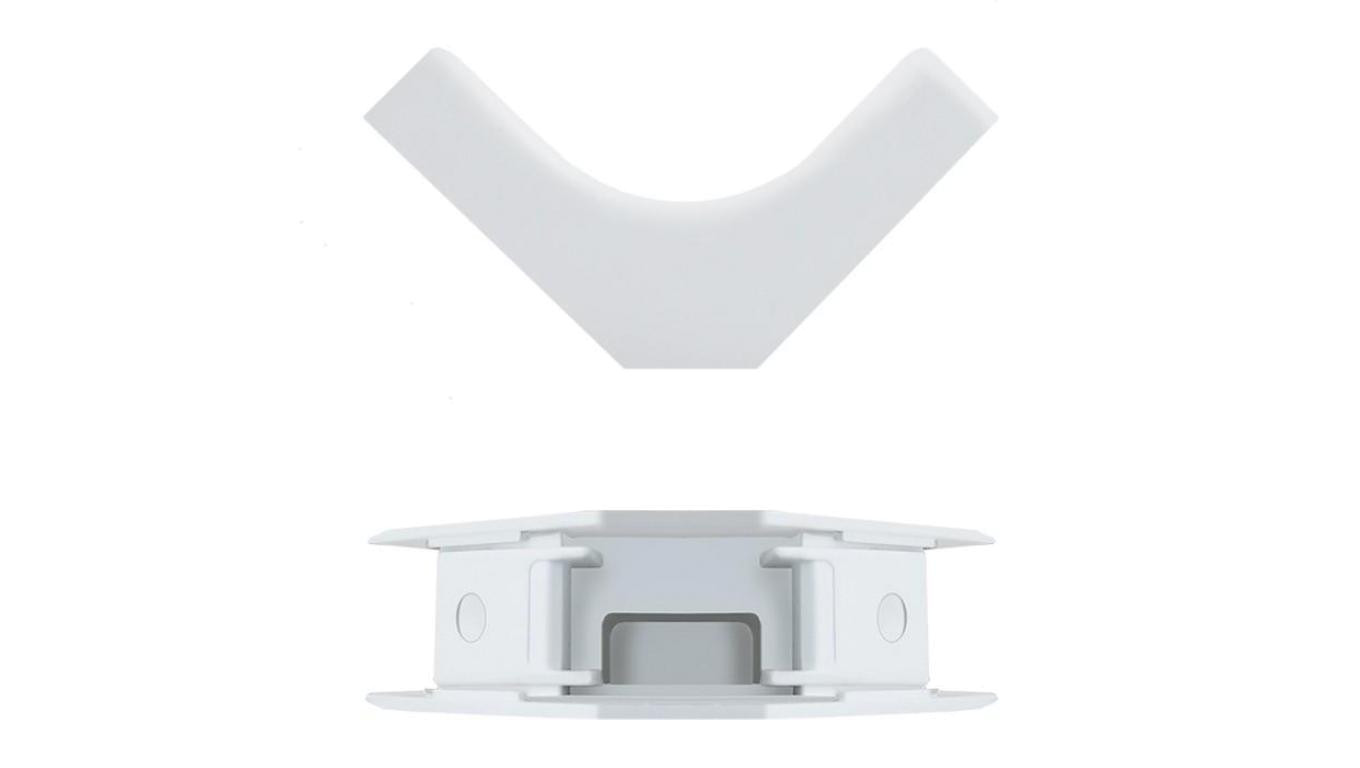 Qoltec Narożnik wewnętrzny 45 x 18mm