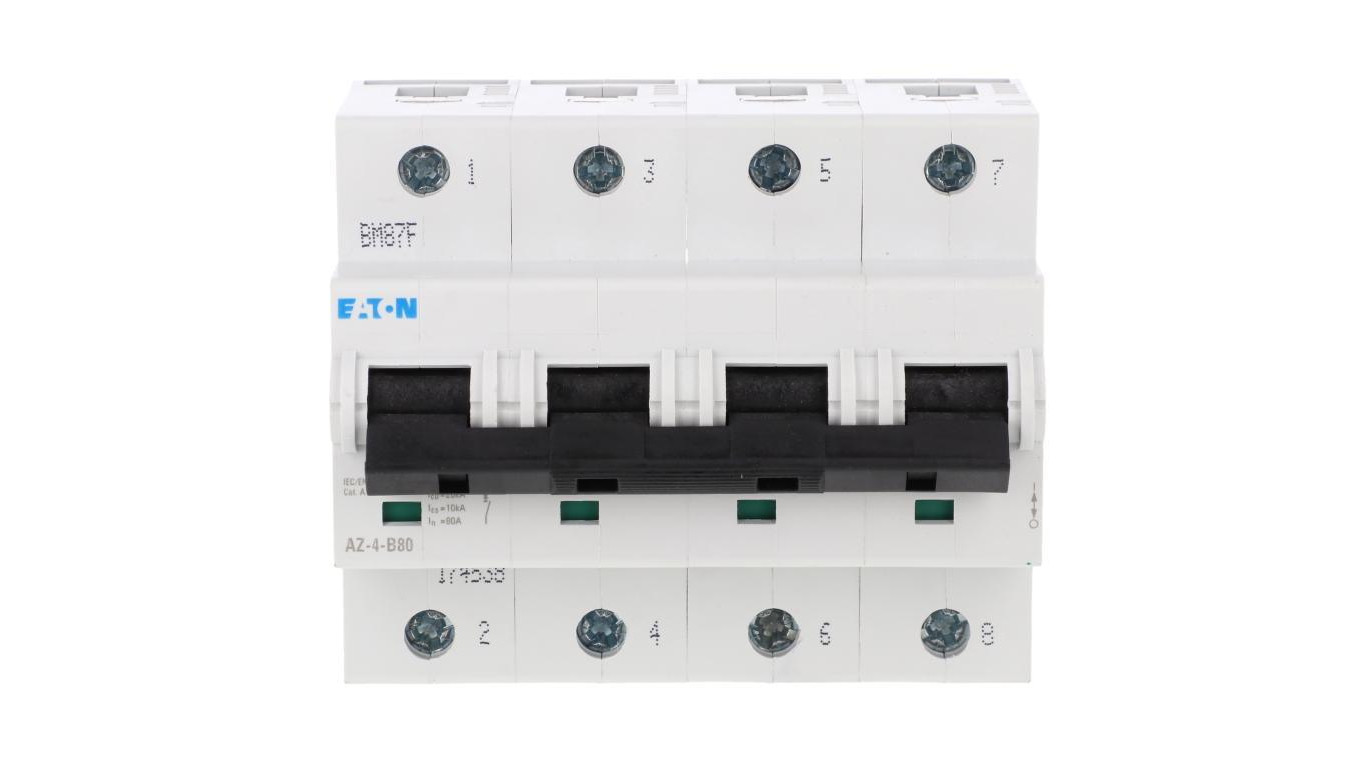 Wyłącznik nadprądowy 4P B 80A 25kA AC AZ-4-B80 174538
