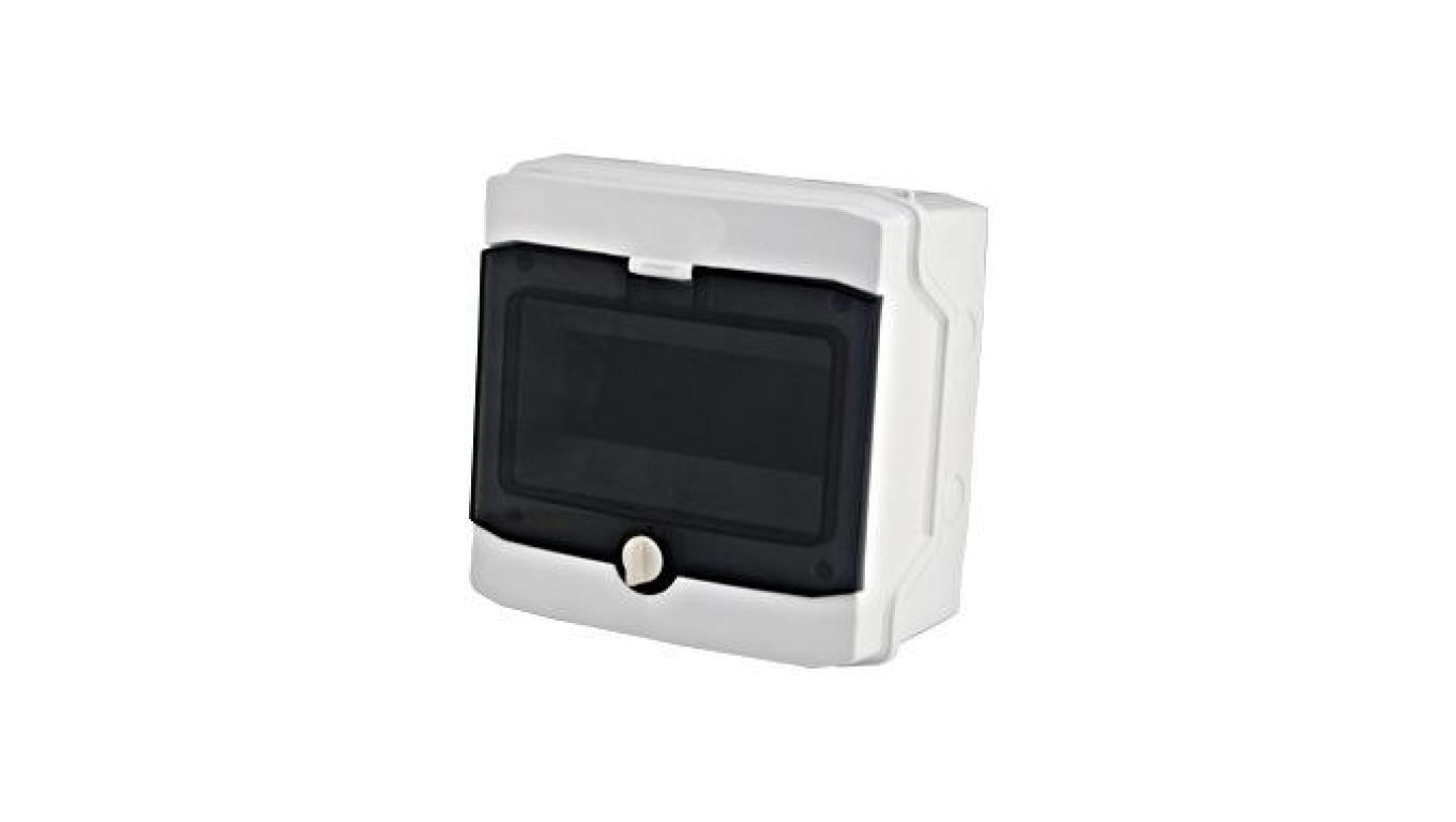 Obudowa natynkowa IP65, 1x8, drzwi transp., 400VAC/1500VDC