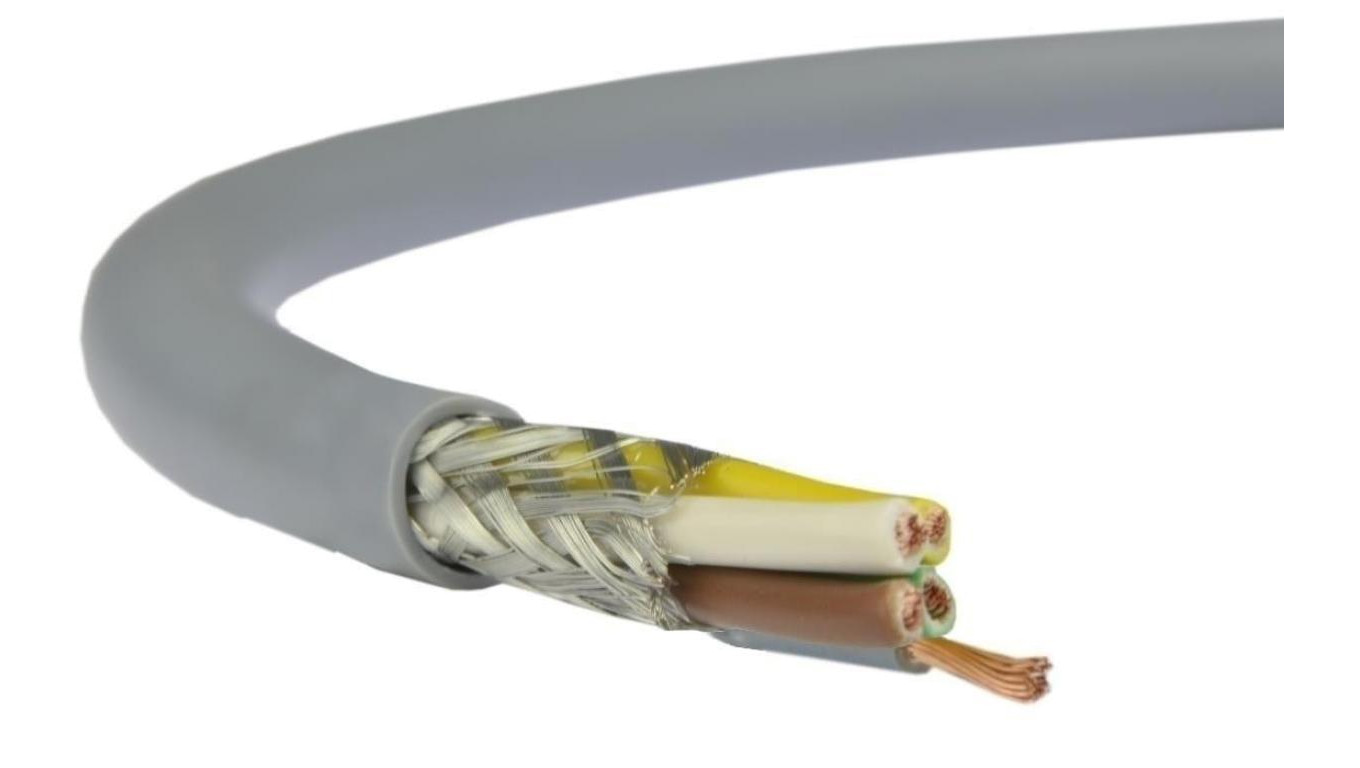Przewód sterowniczy w ekranie LIYCY 300/300V 5x0,75 szary linka Bitner 100m