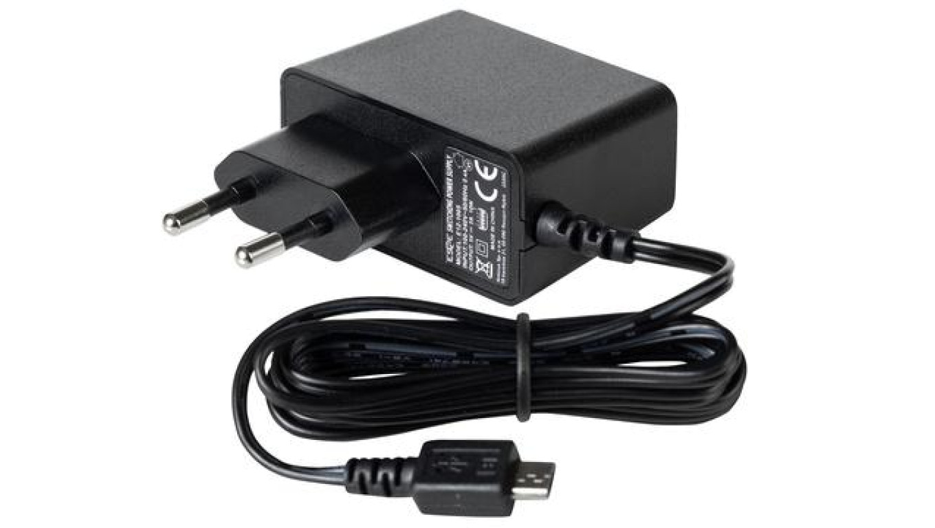 Zasilacz wtyczkowy ESPE 5V 1.2A 6W wtyk mUSB