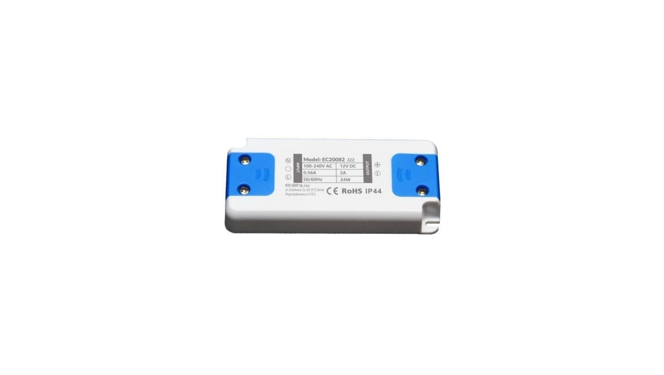Zasilacz meblowy do taśm LED IP44 12V 24W