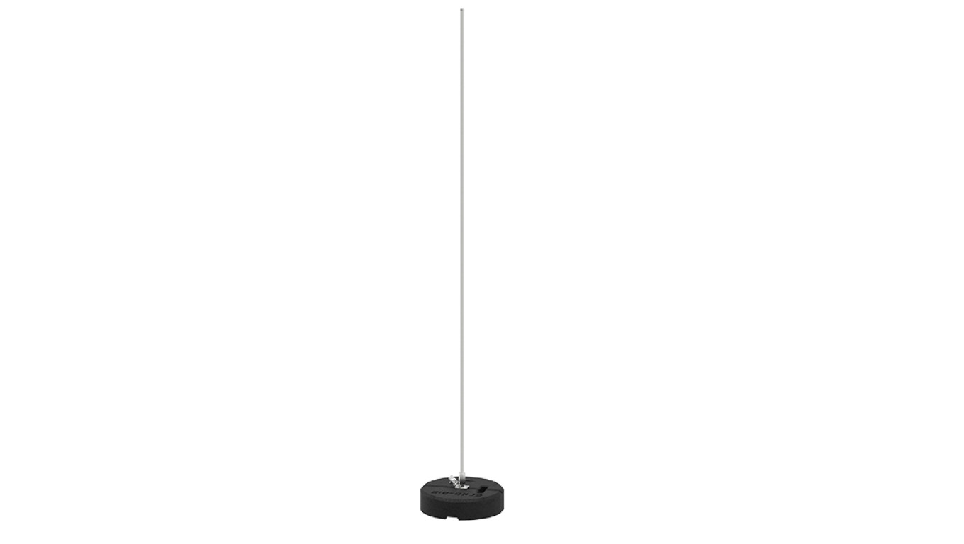 Maszt odgromowy Al 1,5m 1P Cz kompletny 43011509
