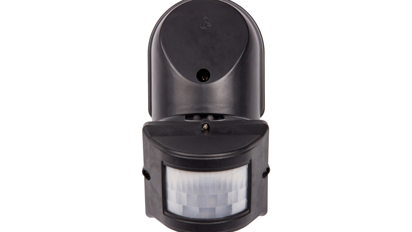Czujnik ruchu 1200W 180st. czarny 230V AC DR-05B