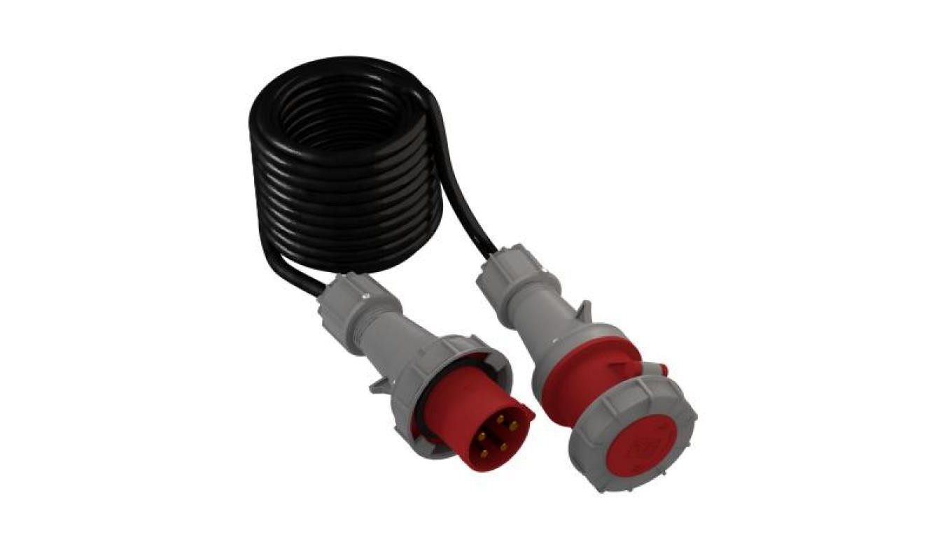 Przedłużacz 20m siłowy 63A/5P IP67 CEE 400V 5x10 mm2 Doktorvolt 2834