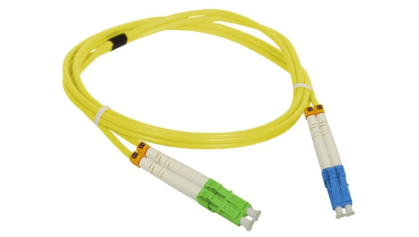 Patch cord SM LC/APC-LC duplex 9/125 3.0m ALANTEC
