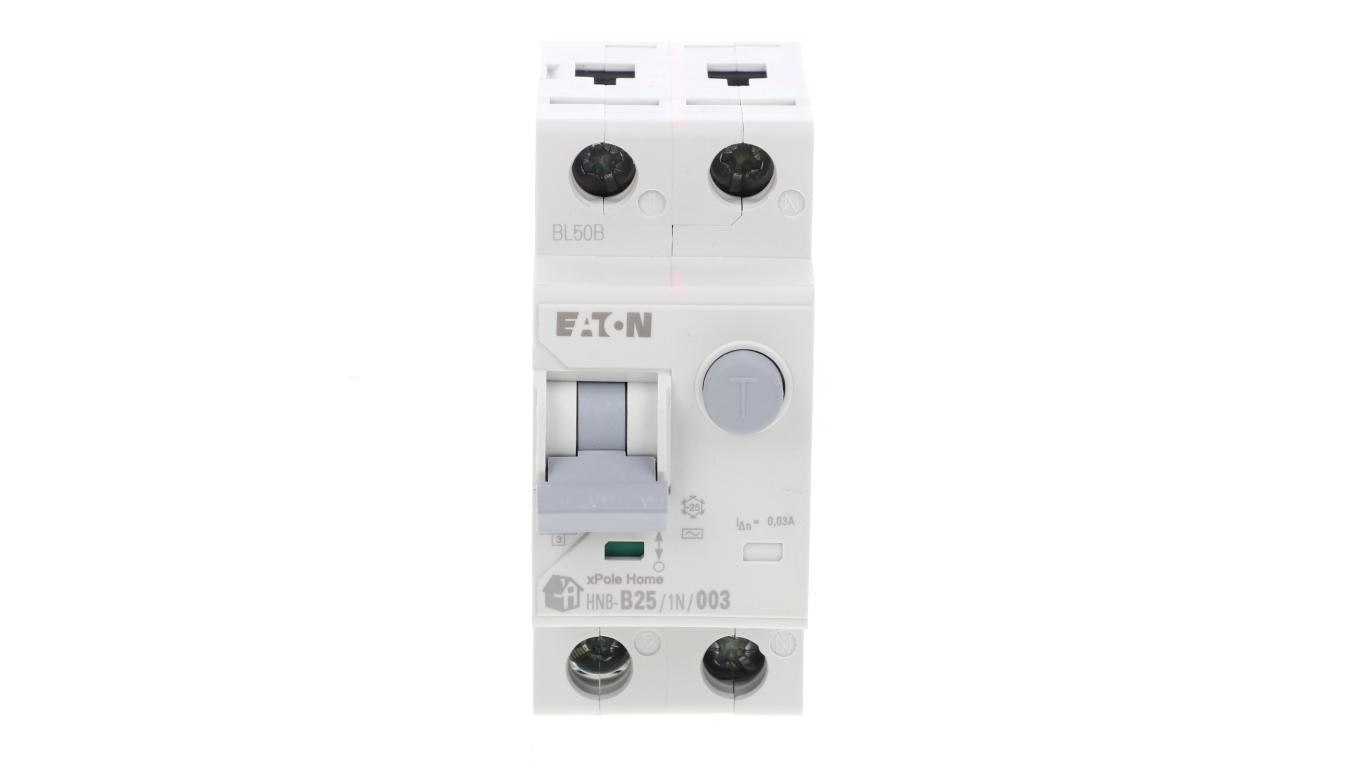 Wyłącznik różnicowo-nadprądowy 2P 25A B 0,03A typ AC xPole Home HNB-B25/1N/003 195123