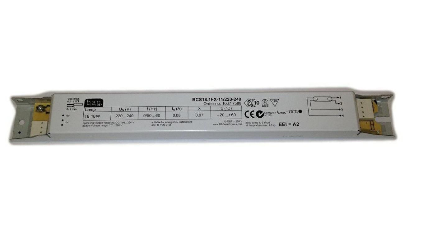 Statecznik elektroniczny T8 1x18W BAG Primus
