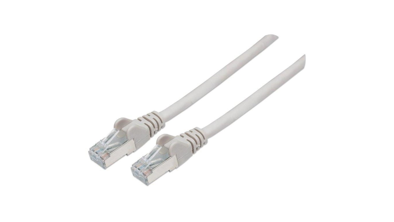 Patchcord SFTP 1,5M C6A Lszh Szary 317139