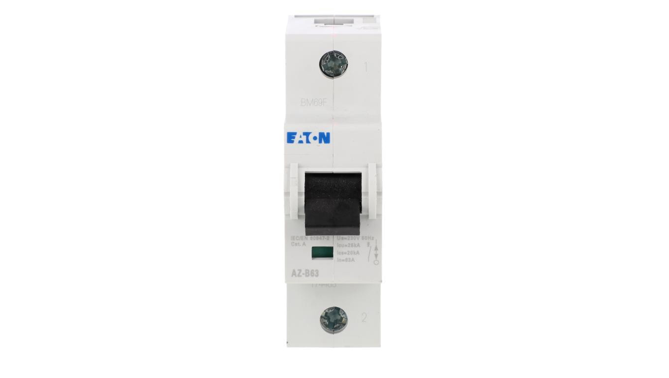 Wyłącznik nadprądowy 1P B 63A 25kA AC AZ-B63 174485