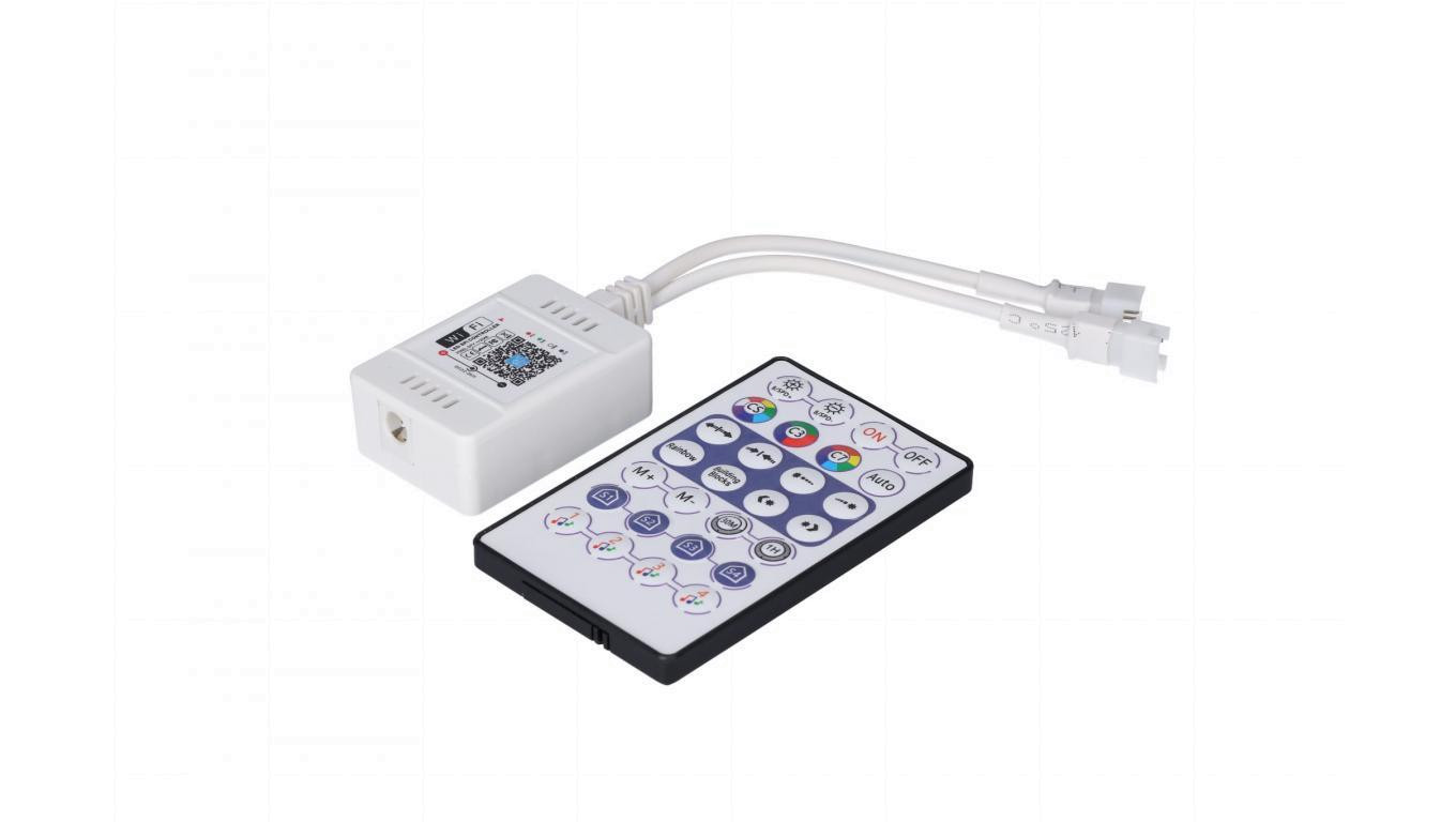 Sterownik LED Digital 5-24V 28-keys ICs2048 WIFI IOS Android Prescot