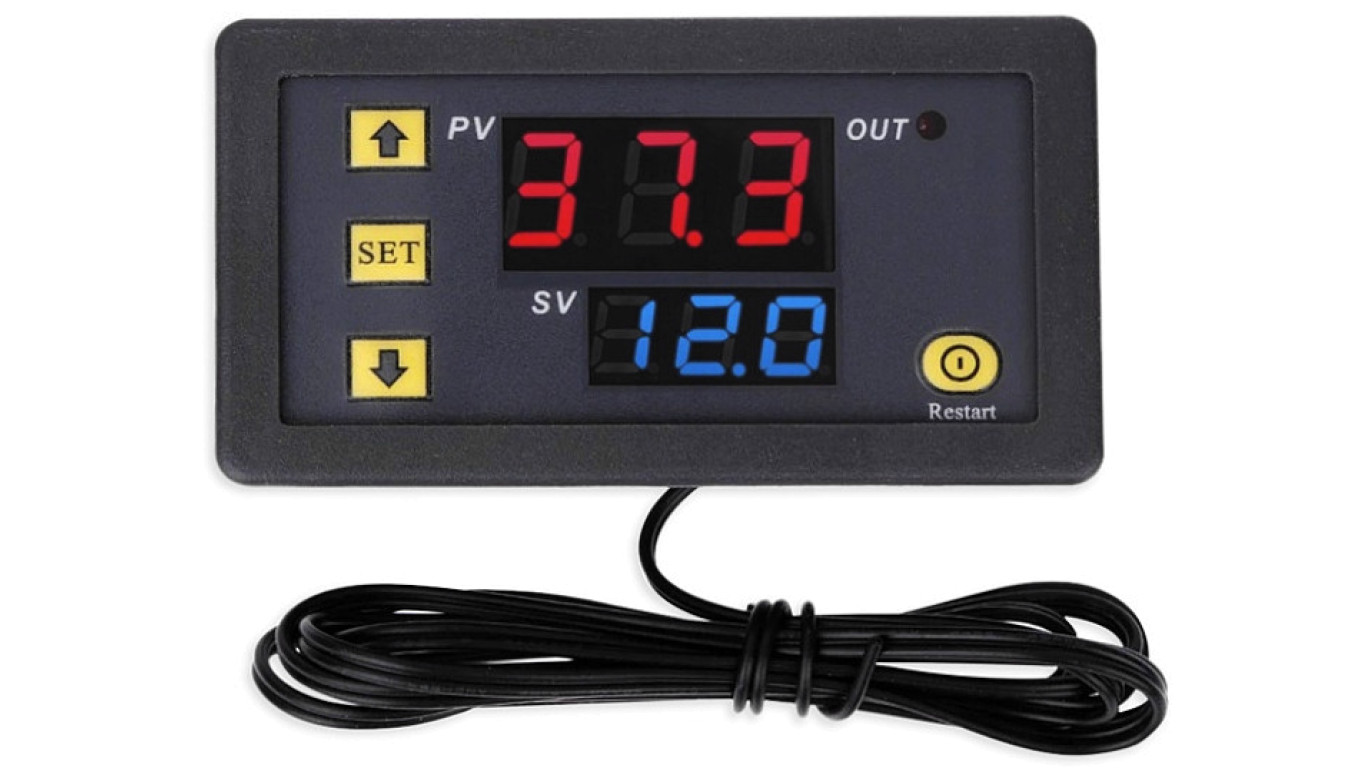 TERMOSTAT ELEKTRONICZNY REGULATOR TEMPERATURY 12V