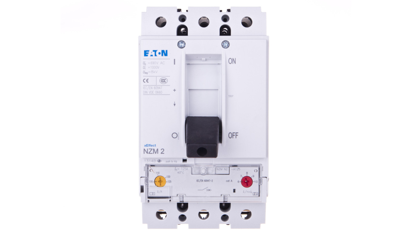 Wyłącznik mocy 125A 3P 50kA NZMN2-A125 259091