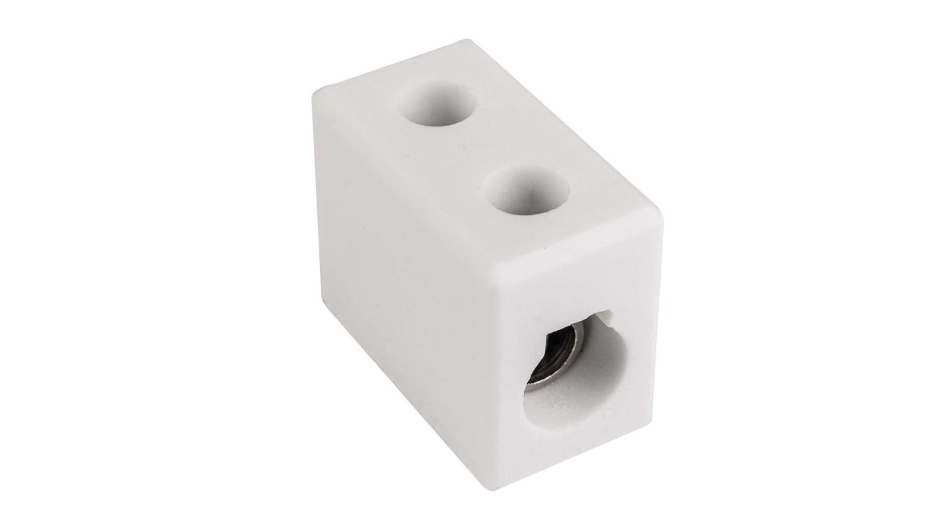 Złączka gwintowa porcelanowa 16mm² 1-tor biała CPO-30A-1P 80731516 /20szt./