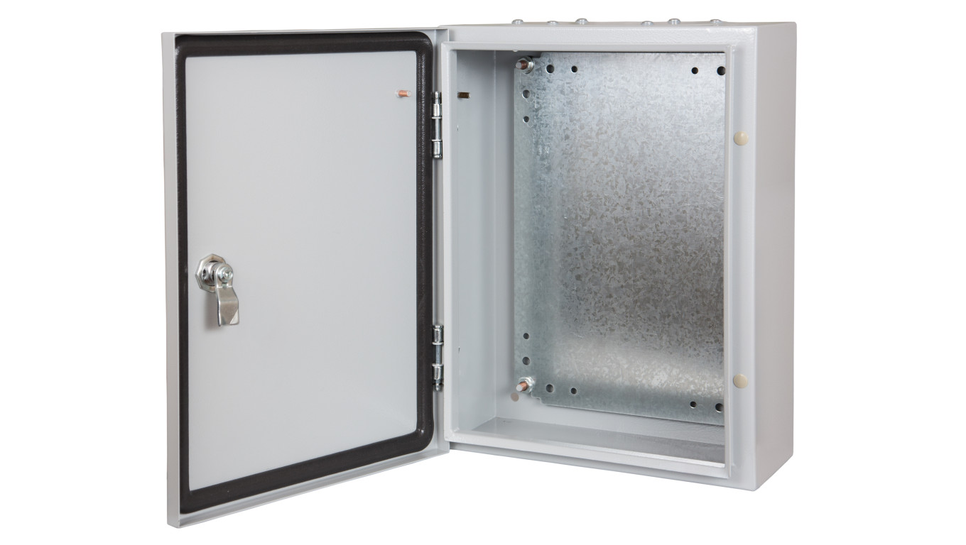 Obudowa metalowa IP66 RAL7035 500x500x250 OM505025