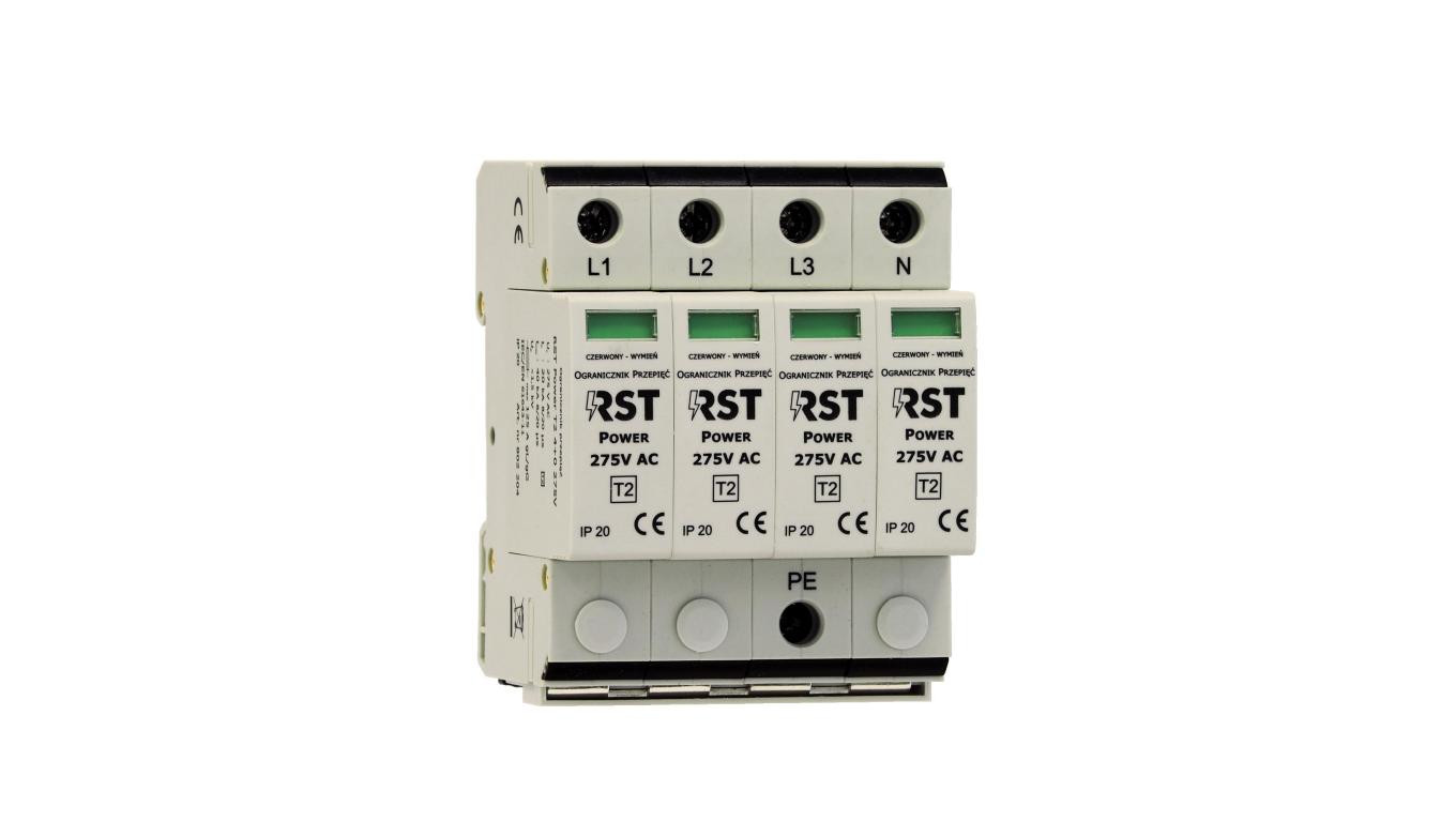 Ogranicznik przepięć T2 RST Power T2 4+0 275V /802 204/