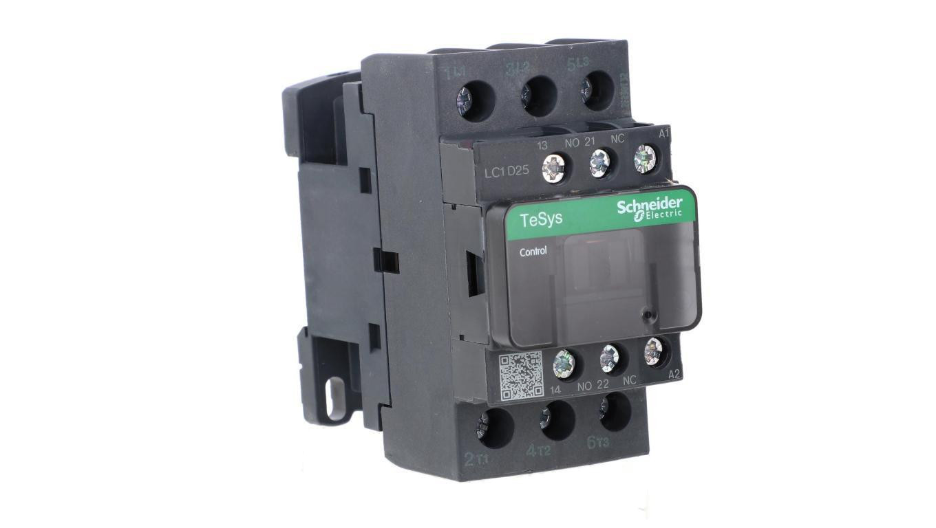 TeSys Deca Stycznik mocy 25A 3P 42V AC 1Z 1R LC1D25D7