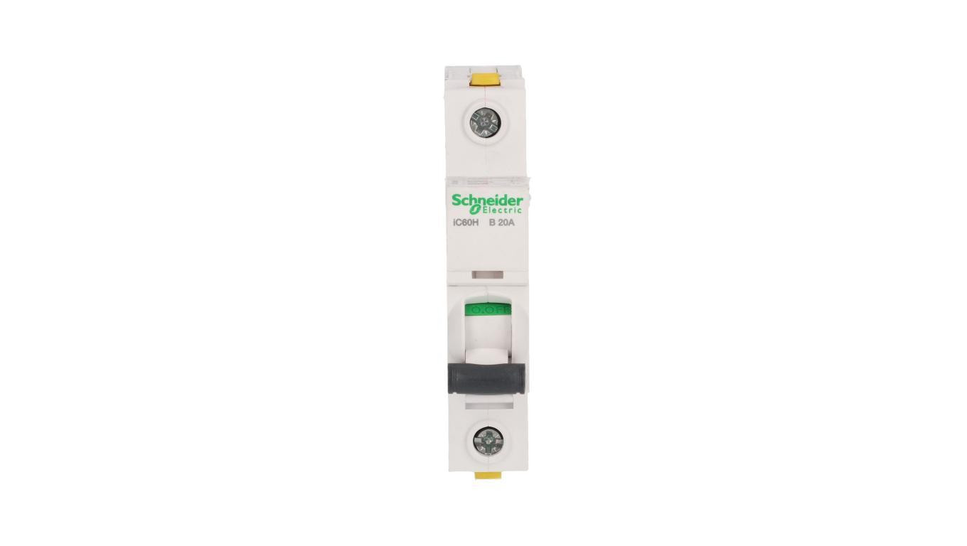Wyłącznik nadprądowy 1P B 20A 10kA AC iC60H-B20 A9F06120