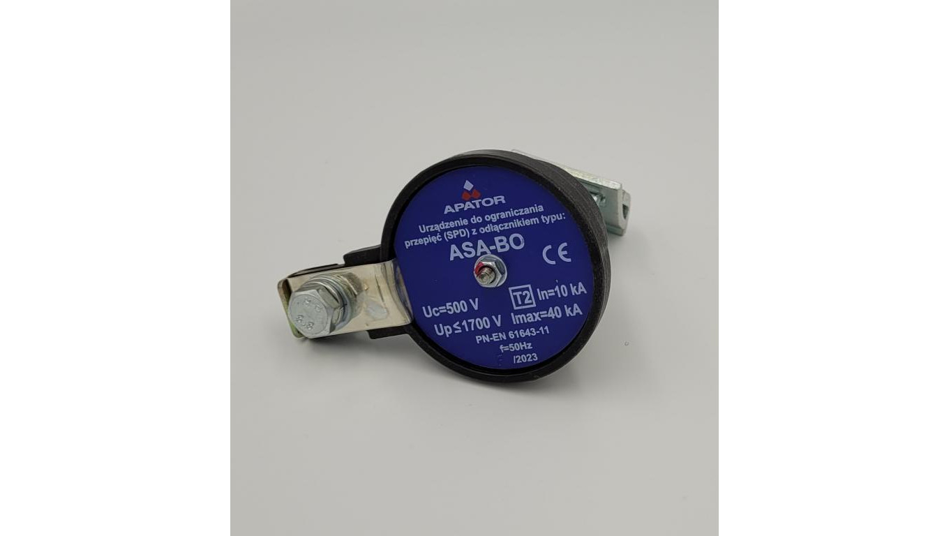 Ogranicznik przepięć A 500V 10kA ASA 500-10BO+D+K /z odłącznikiem/ 63-930218-071 /3szt./