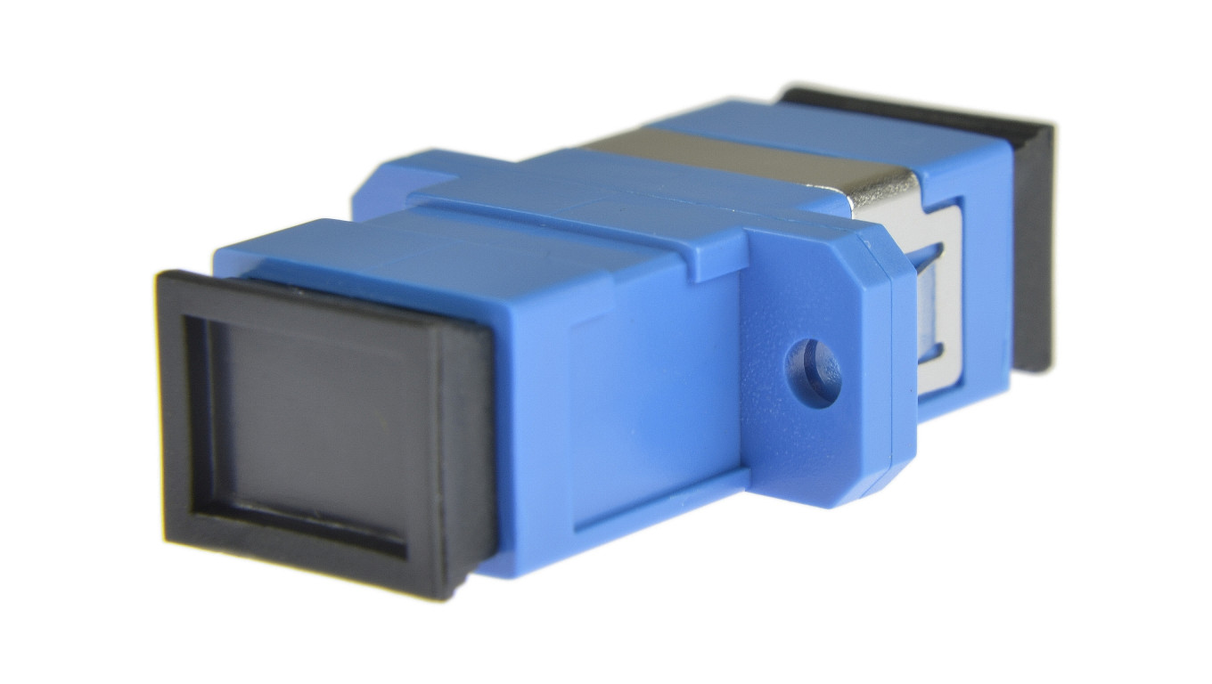 Adapter światlowodowy FO SM simplex SC/PC-SC/PC NEKU