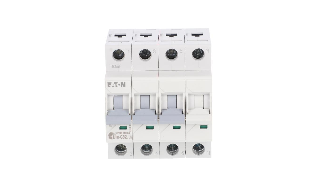 Wyłącznik nadprądowy 3P+N C 32A 6kA AC xPole Home HN-C32/3N 194914