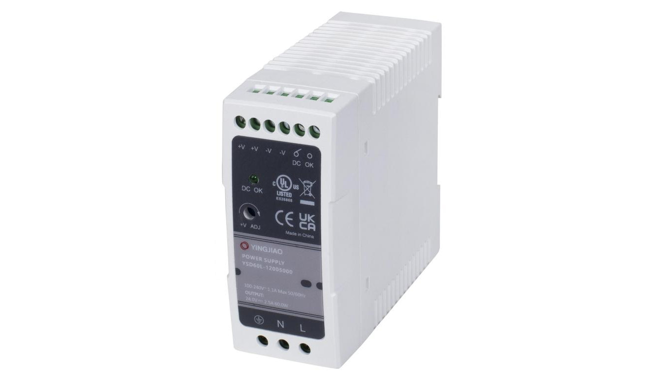 Zasilacz DIN YSD60L 12V 5A 60W YSD60L-12005000