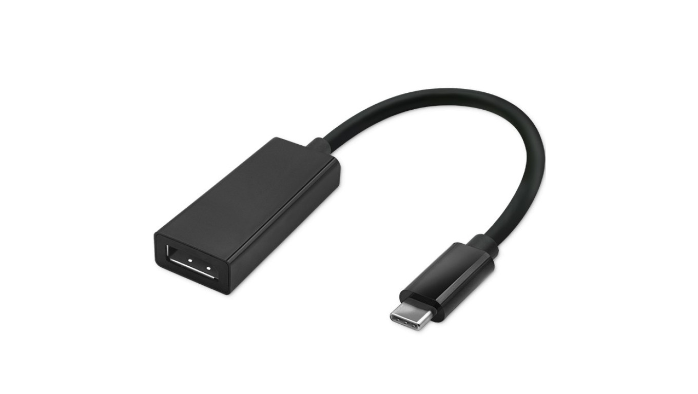 Qoltec Adapter USB-C 3.1 do Displayport 4K 23cm