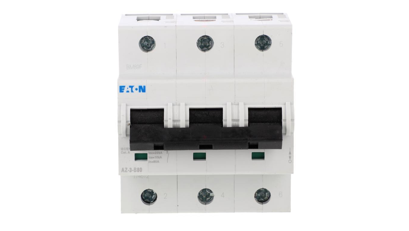 Wyłącznik nadpradowy 3P B 80A 25kA AC AZ-3-B80 174512