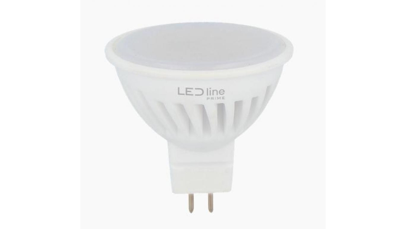 LED line PRIME żarówka LED MR16 5W 6500K zimna 600lm 10-18V AC/DC 5 lat gwar.