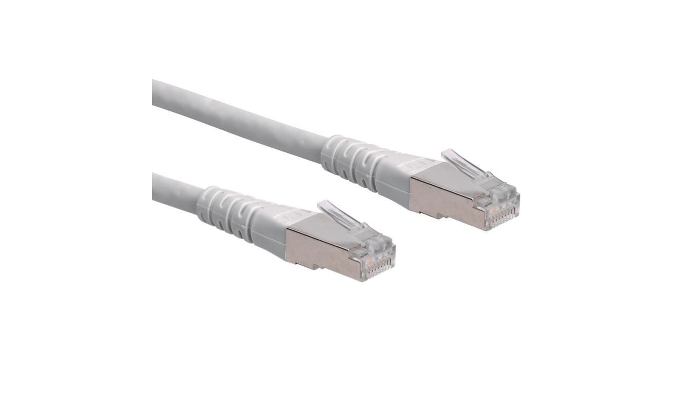 Kabel krosowy ROLINE Cat.6 (klasa E) S/FTP (PiMF), szary, 0,3 m