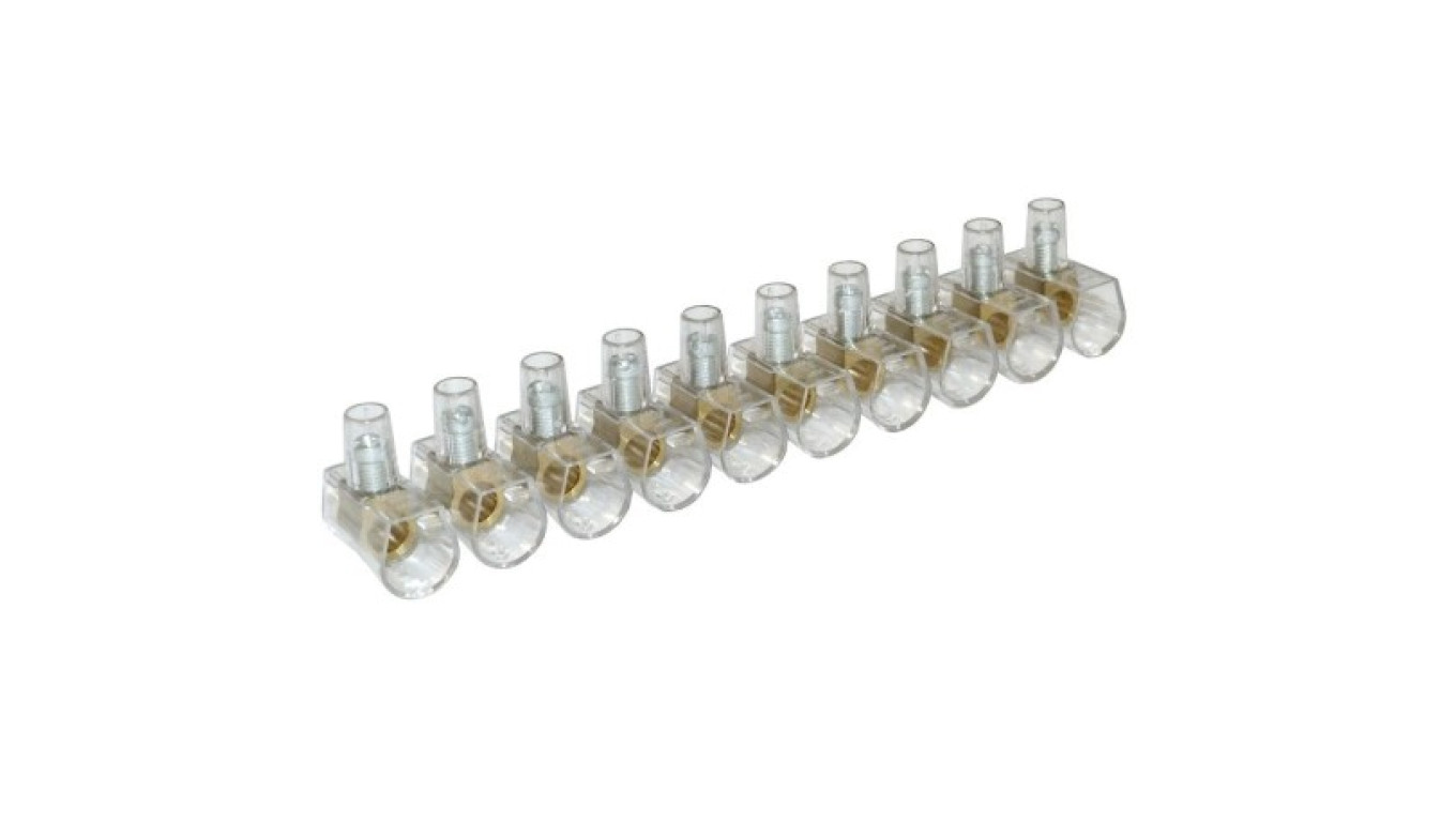 Złączka listwa zaciskowa 10mm2 10 torowa 1.529 PCX M-L 1671