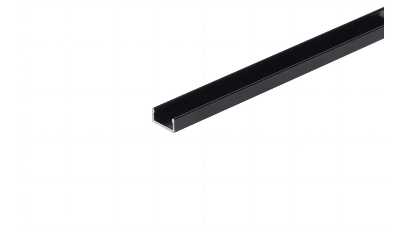 Profil led Basic 2m czarny